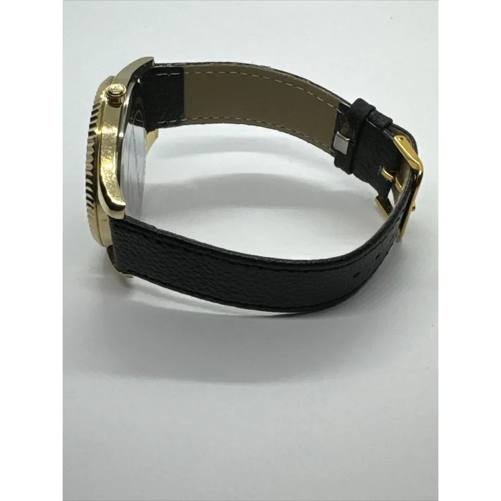 Michael Kors Blake MK3226 Women's Black Leather Analog Dial Quartz Watch JNA811